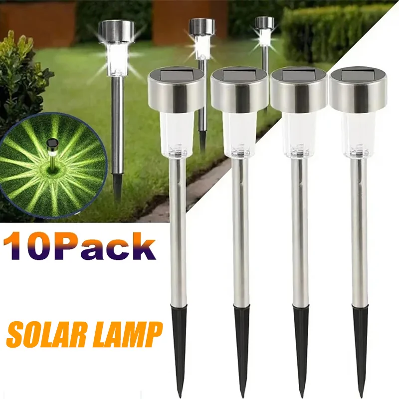 Outdoor Lighting Yard Decoration - ソーラー屋外ライトガーデンランプ太陽光発電防水風景パス屋外庭裏庭芝生パティオ装飾植物