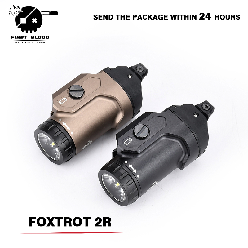 Outdoor Lighting Fixtures - タクティカルFOXTROT2R 700ルーメン汎用懐中電灯 多機能屋外雨滴防止FOXTROTピストルライト