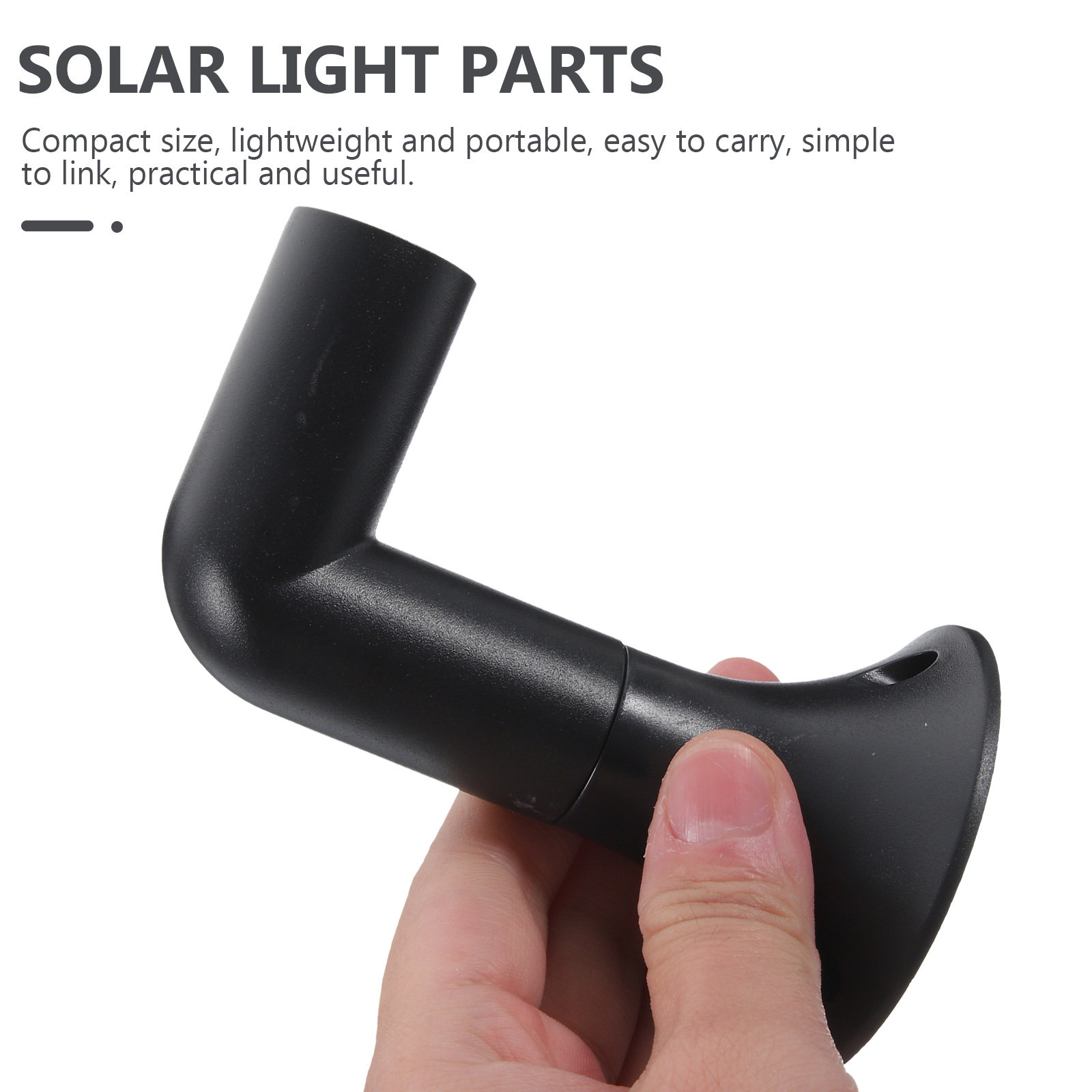 Outdoor Lighting Youtube - 1 セットベースエルボライト造園ステーク交換用リンクバックルパス屋外庭の装飾ソーラーチューブプラスチックジョイント