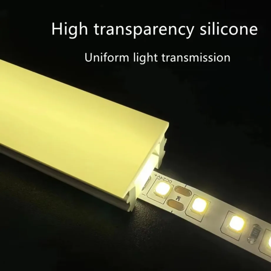 凹型白シリコンチューブ LED ネオンライト柔軟なロープチャ - Outdoor Lighting Youtube のレビューと価格