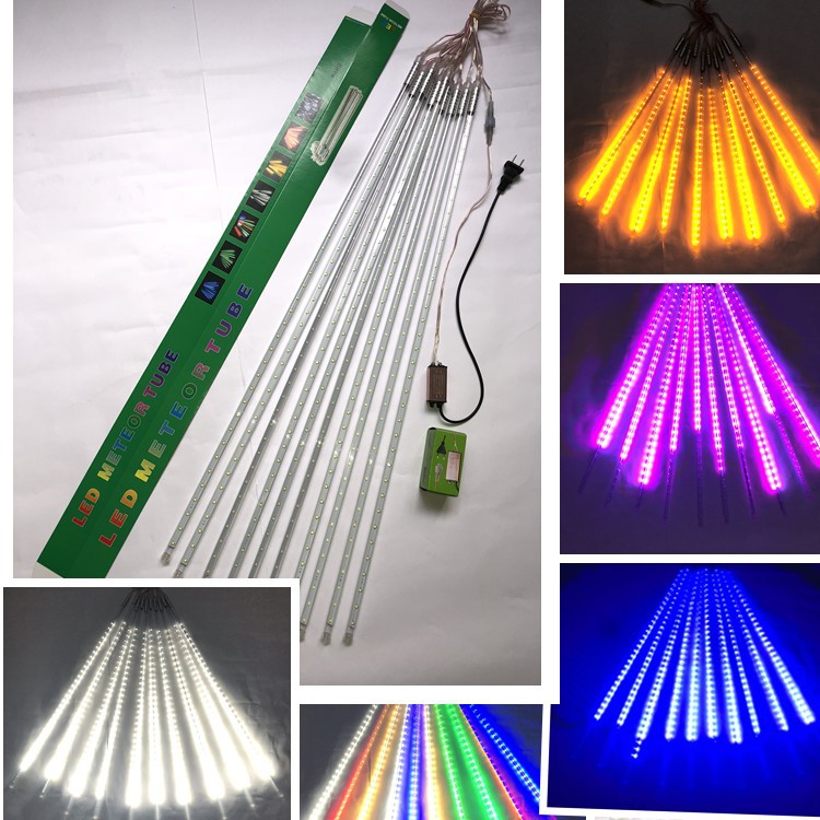 30/50/80センチメートル屋外流星シャワー雨10 led - Outdoor Lighting Youtube のレビューと価格