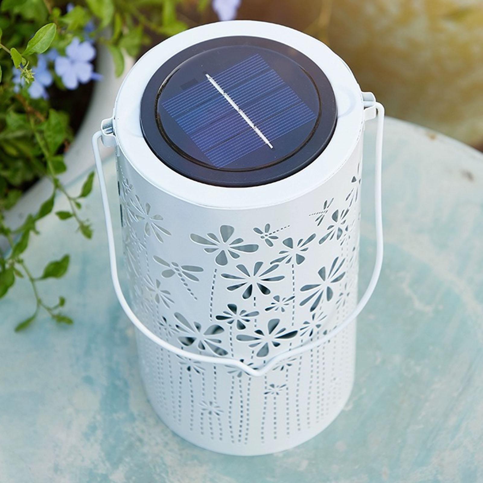 ソーラーハンギングランタン防水フラワーランプ装飾ソーラーライ - Outdoor Lighting Yard Decoration のレビューと価格