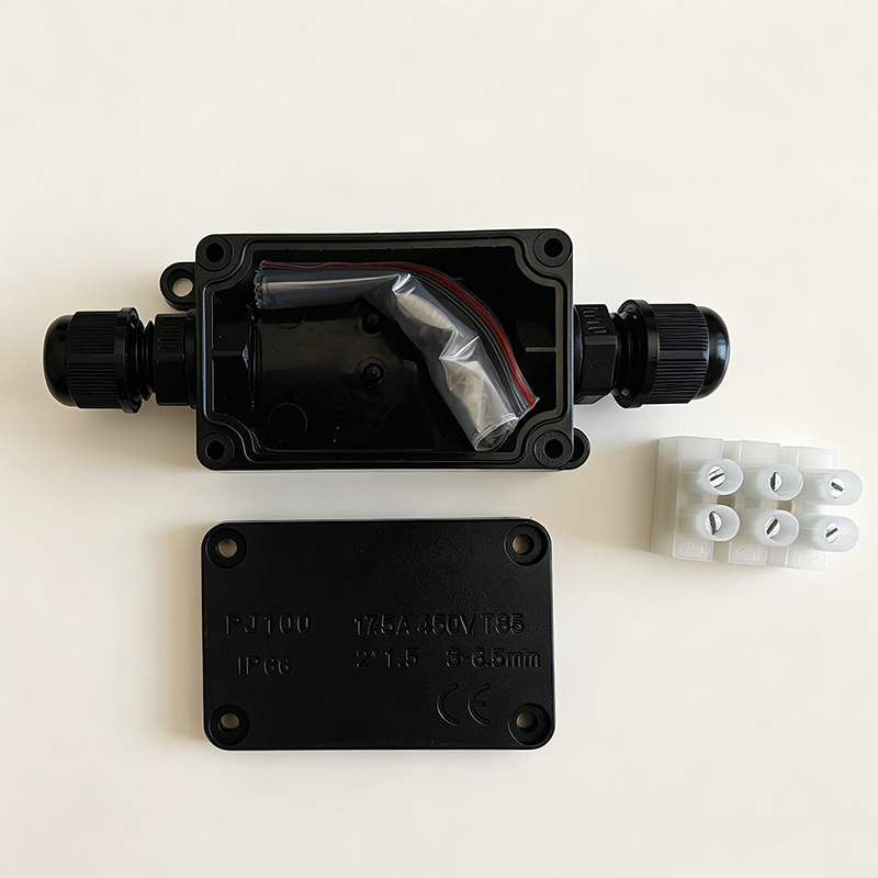 1pc 2 ウェイ屋外防水 IP66 電気ケーブルワイヤーコ - Outdoor Lighting Connectors のレビューと価格