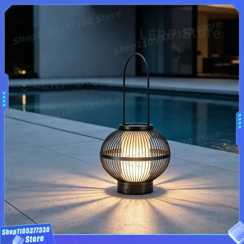 ポータブル屋外防水芝生ライト、充電式景観ランプ、ヴィラガーデ - Outdoor Zen Lighting のレビューと価格