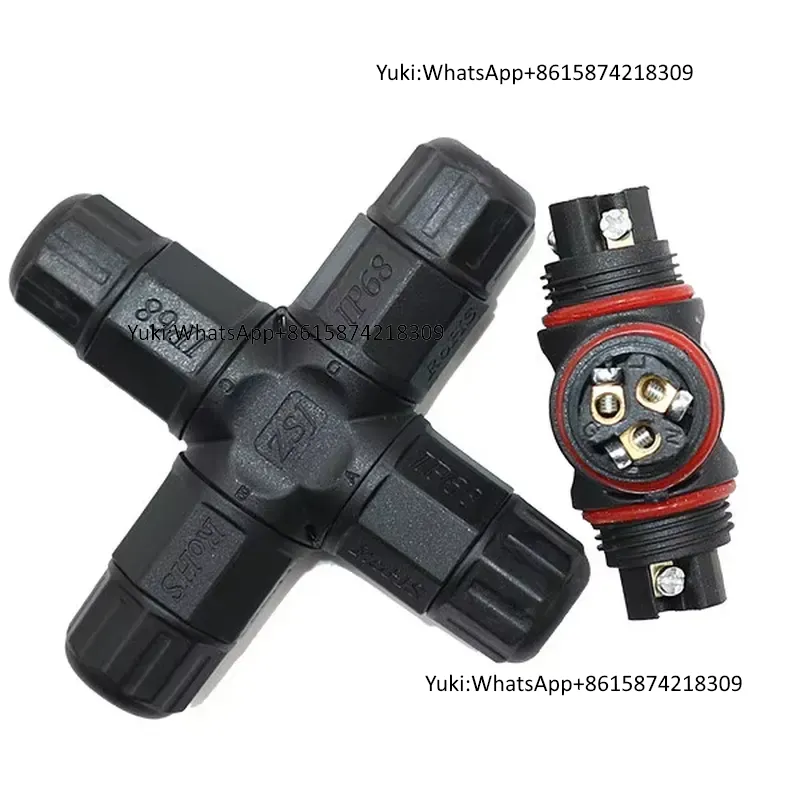 IP68 防水ケーブル T タップ電気コネクタ 4 ピン屋外 - Outdoor Lighting Connectors のレビューと価格