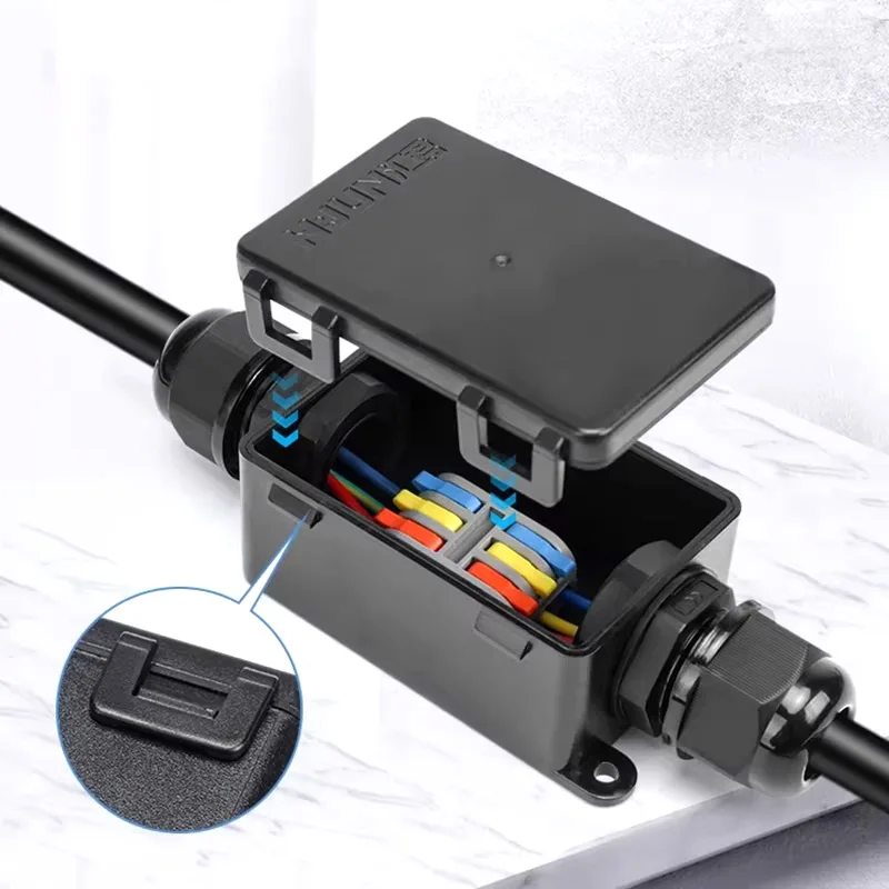 M20 PG9 2ウェイ端子台付き2-2屋外防水ジャンクショ - Outdoor Lighting Connectors のレビューと価格