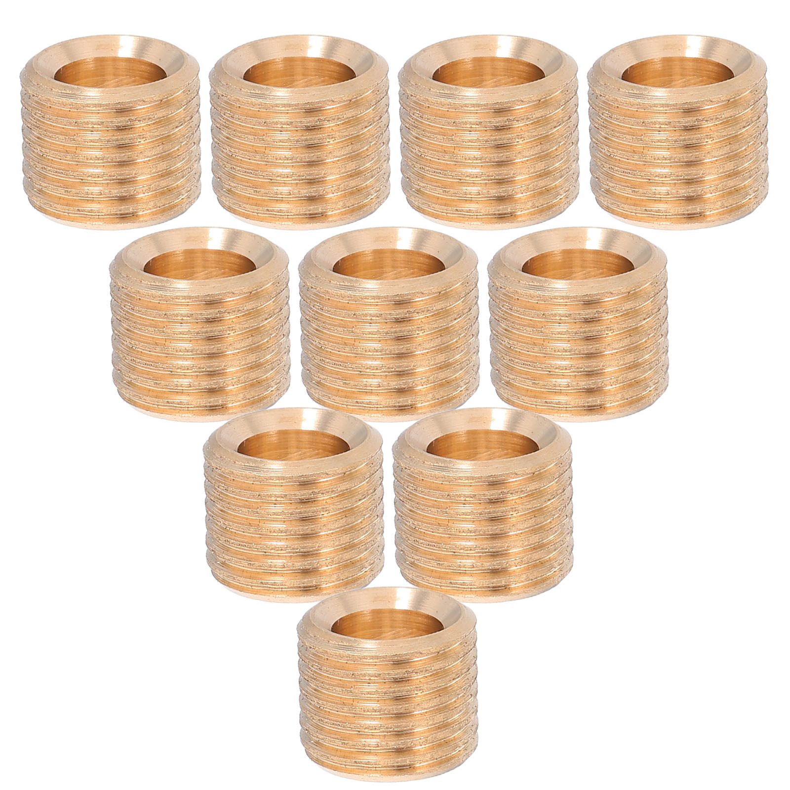 10個入り M10 純銅製中空フルスレッドパイプニップル ラ - Outdoor Lighting Connectors のレビューと価格