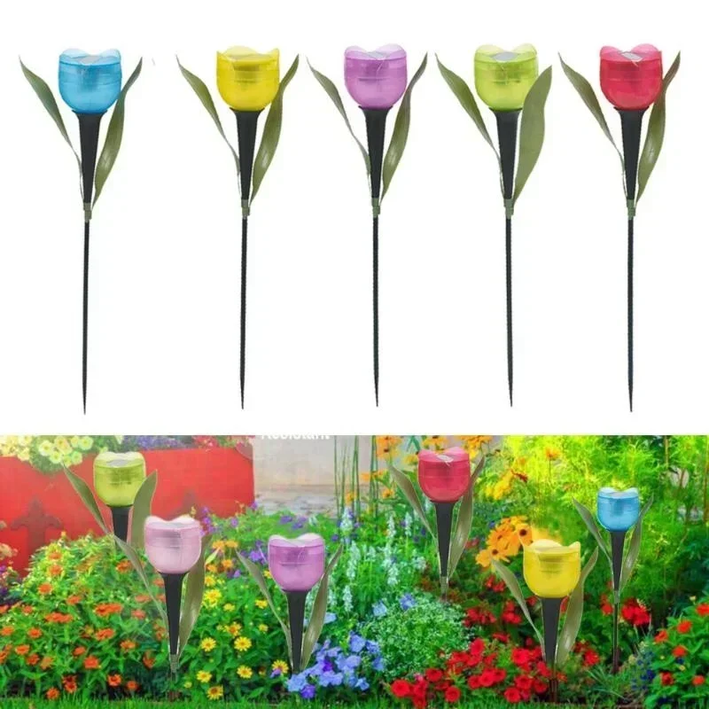 防水LED芝生ライト,1ピース,偽の花の形,庭,庭,屋外,ス - Outdoor Lighting Youtube のレビューと価格
