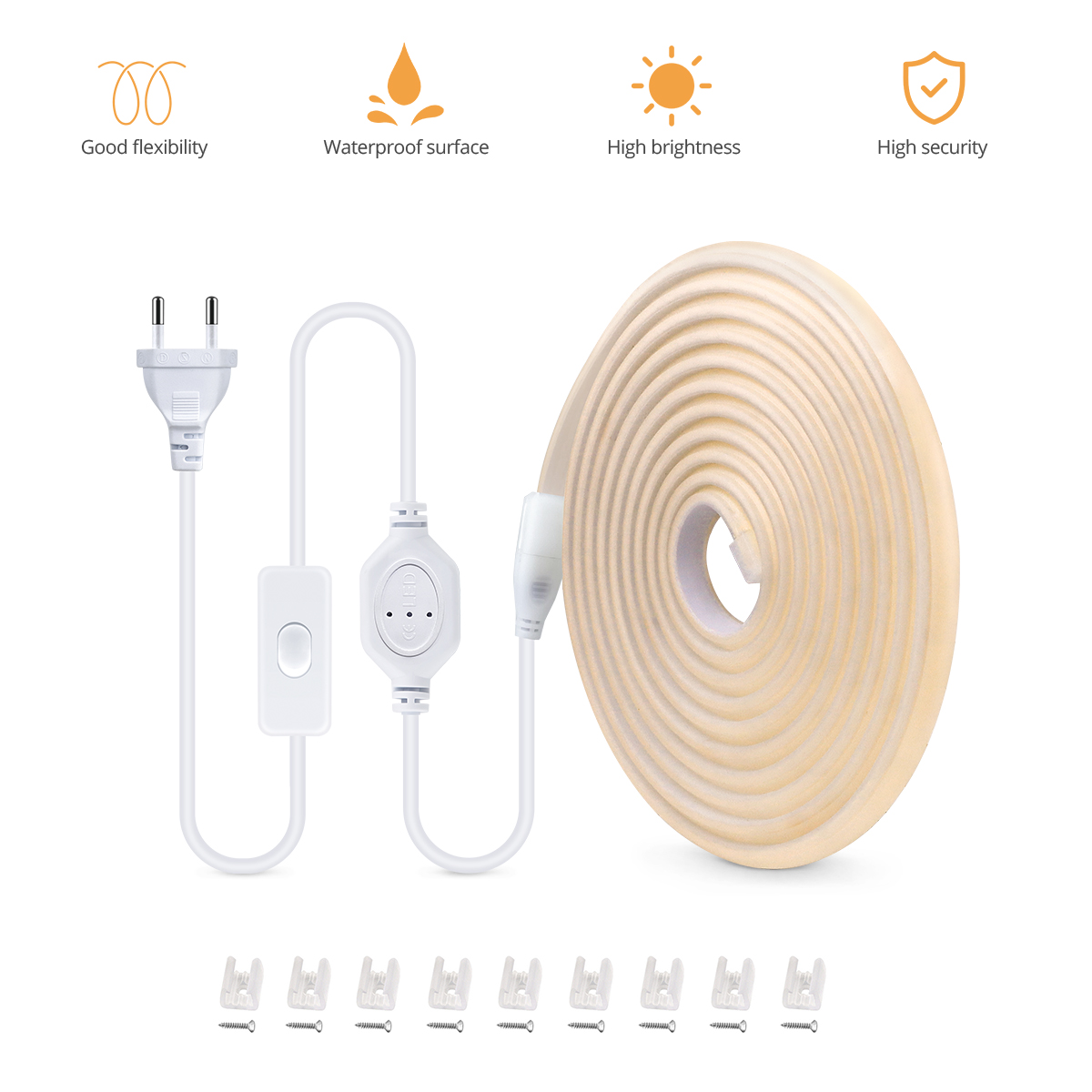 110V 220V COB LED ストリップ屋外ライトスト - Outdoor Lighting Youtube のレビューと価格