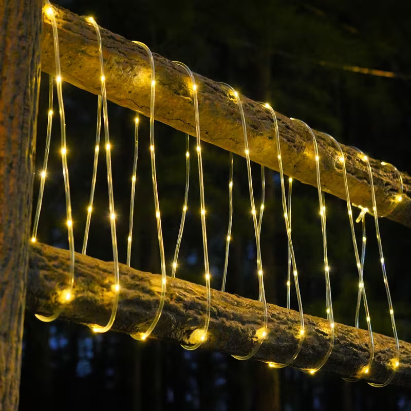 ソーラーロープライト 50/100 LED 防水チューブ フ - Outdoor Lighting Youtube のレビューと価格