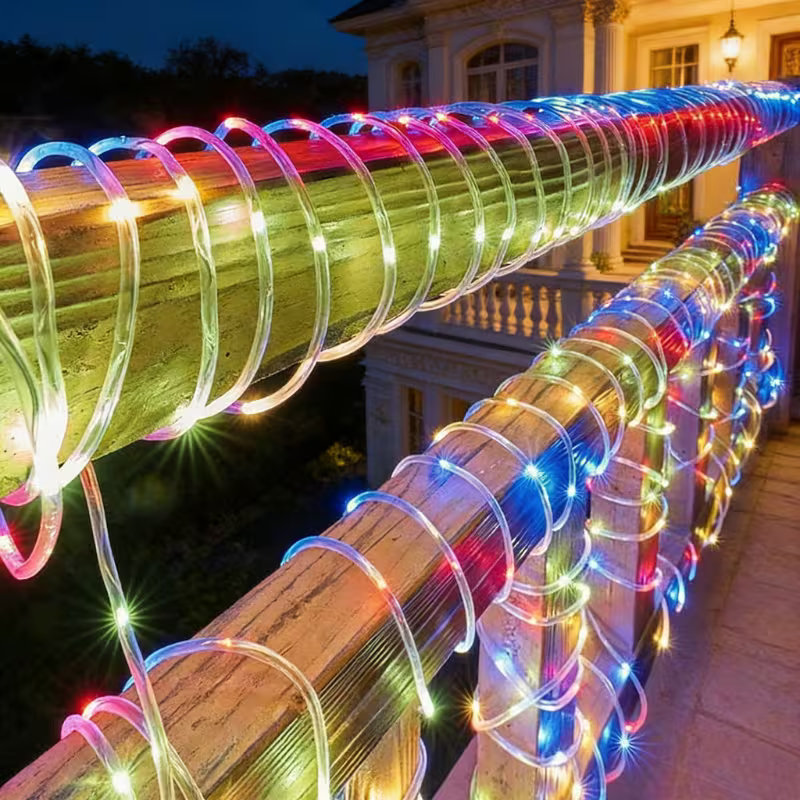 ソーラーロープライト 50/100 LED 防水チューブ フ - Outdoor Lighting Youtube のレビューと価格