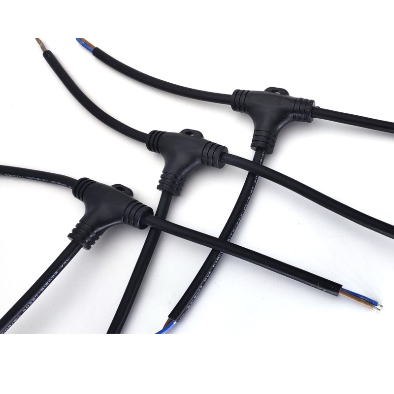 T型防水ケーブルスプリッターコネクターティー屋外ライトストリ - Outdoor Lighting Connectors のレビューと価格