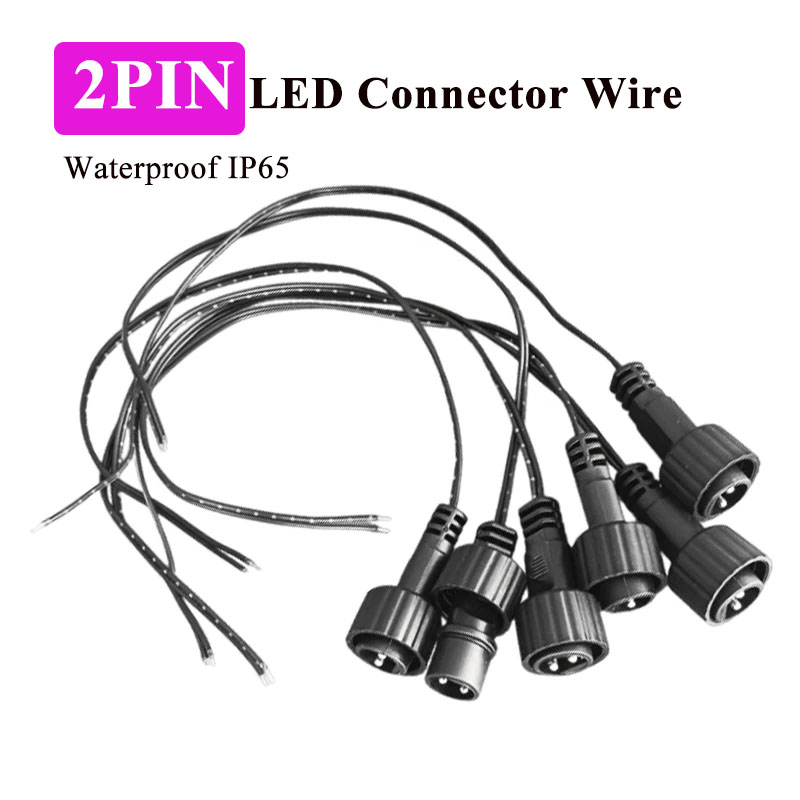 屋外用2ピンLEDコネクタ、ソーラーストリングライト用25c - Outdoor Lighting Connectors のレビューと価格